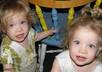 have my identical twin girls hold a sign or send greetings to you or friends and family