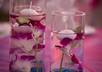 provide 2 flower arrangement ideas for your DIY wedding