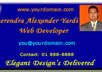design a visiting card