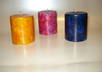 hand stain a candle