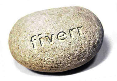 carve your logo or text into stone, wood big1