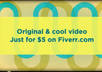 customize you a video like this small1