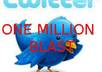 tweet your message to a over +1 MILLION followers