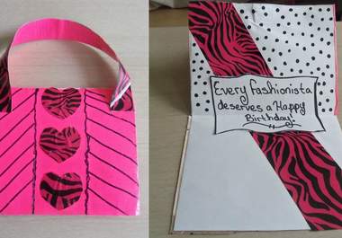 make you a birthday card out of Duck Tape big1