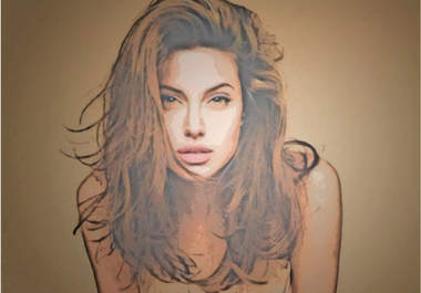 draw your sketch / portrait / profile picture using your photograph within 24 hours big1