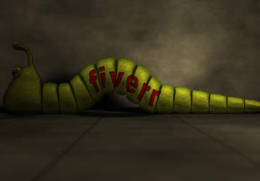 make worm INTRO video with your text or logo big1