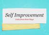 add your link to THREE Self Improvement / Motivational Blogs