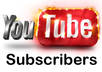 give you 60 real human YouTube Subscribers and 40 likes quickly whithout your password