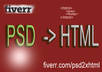 convert psd to html,xhtml,email template