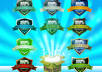 create 10 High Quality Premium Web Badges For You