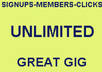 show you how to get unlimited signups members clicks