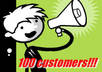 help you make alot more money by calling 100 of your existing inactive customers with your We Miss You audio FLYER or audio coupon