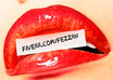 hold your website, company or any message on my lips