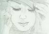draw a cartoon/sketch style portrait of you or anyone you know on half a page of letter sized paper