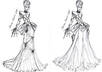 design and sketch clothes for you
