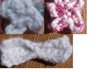 make and ship 3 one-inch crocheted appliques