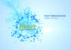 make this professional promotional flowing particles intro video with your logo text to advertise your business website service small1