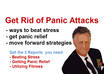 give you my comprehensive 3 guides on how to get rid of PANIC attacks and beat stress