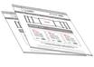 design a wireframe for a website or software