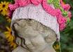 sell you a knitting pattern for a garden girl knit hat small1