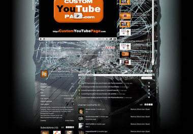 make you a customized Twitter AND YouTube background big1