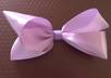 send you a beautiful handmade purple hair bow clip US Shipping Only