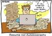 review your CV