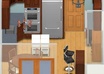 take your picture of an outdated kitchen/other rooms and renovate and remodel it