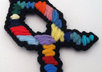 send a handcrafted rainbow fish Christmas ornament to your US address small1