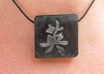 create a handcrafted kanji necklace out of polymer clay