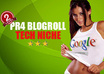 create PR4 Blogroll Tech Niche on Authority Aged Domain