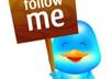 add 1000 real looking followers to your twitter account just small1